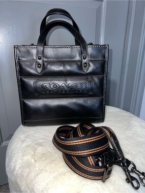 Coach Field Tote 22 Quilted Leather